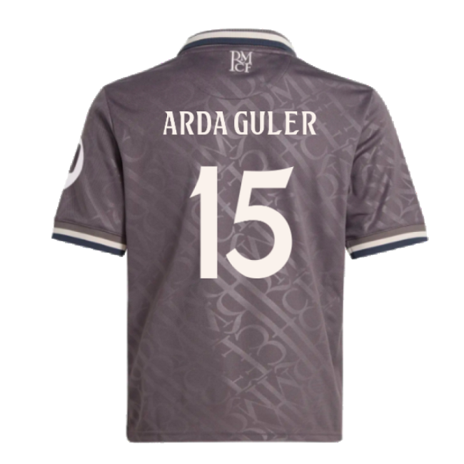 Fan-Favorite 2024-2025 Real Madrid Third Youth Kit (Arda Guler 15)