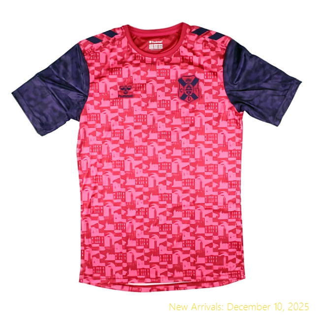 2024-2025 Tenerife Pre-Game Official Jersey (Pink) - Best Value