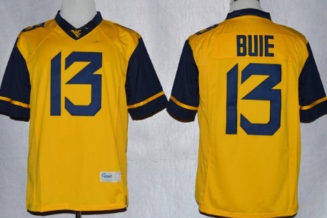 Men's None #13 Andrew Buie Yellow 2013 performance comfortable Jersey