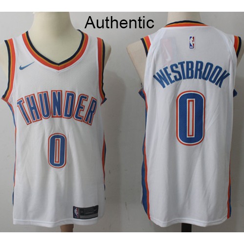 Durable Design Oklahoma City Thunder Russell #0 NBA Pro Jersey