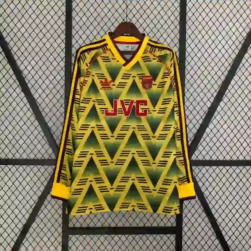Cheap 1991-1993 Arsenal Long Sleeve Jersey retro kit