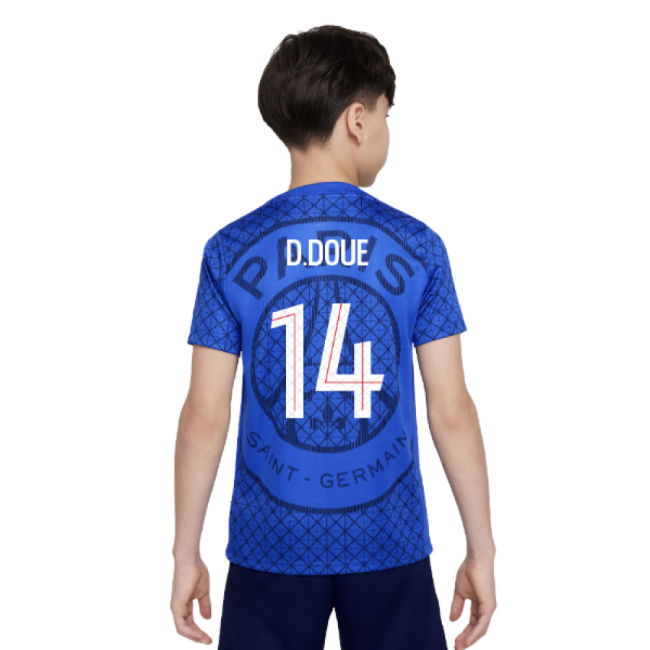 2025-2026 PSG Home Shirt - Kids (Royal) UV Protection Stretch Fabric