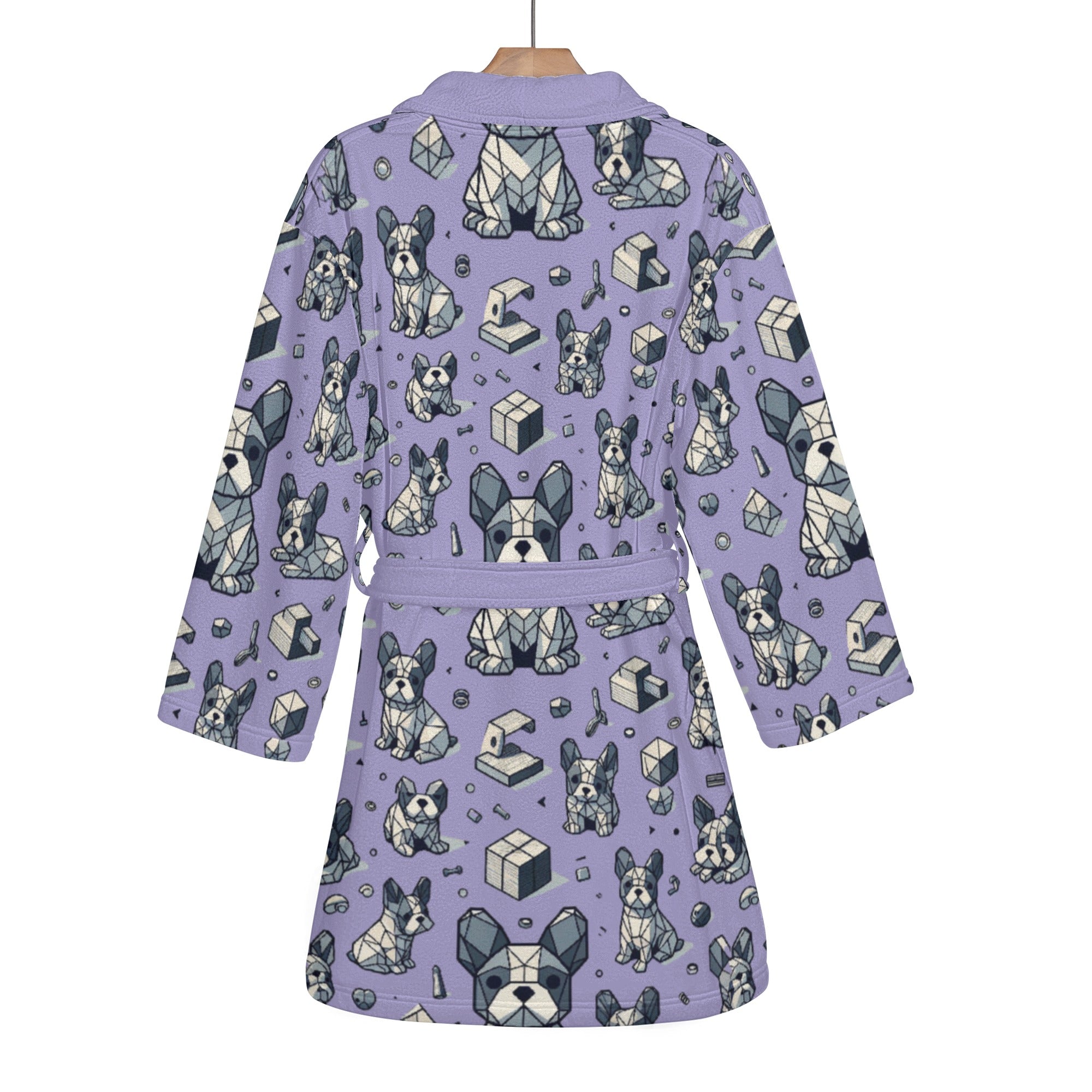 Pet-Lover Fashion-Forward Molly - Women Bathrobe for Casual Outings