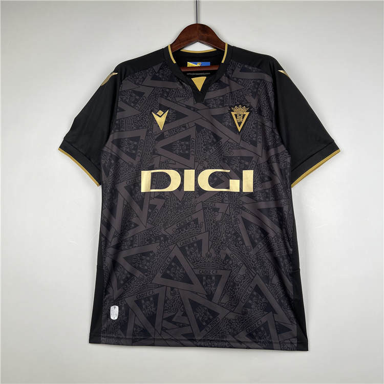 Quick Dry Cádiz CF Football Shirt 2324 Away Soccer Jersey Shirt
