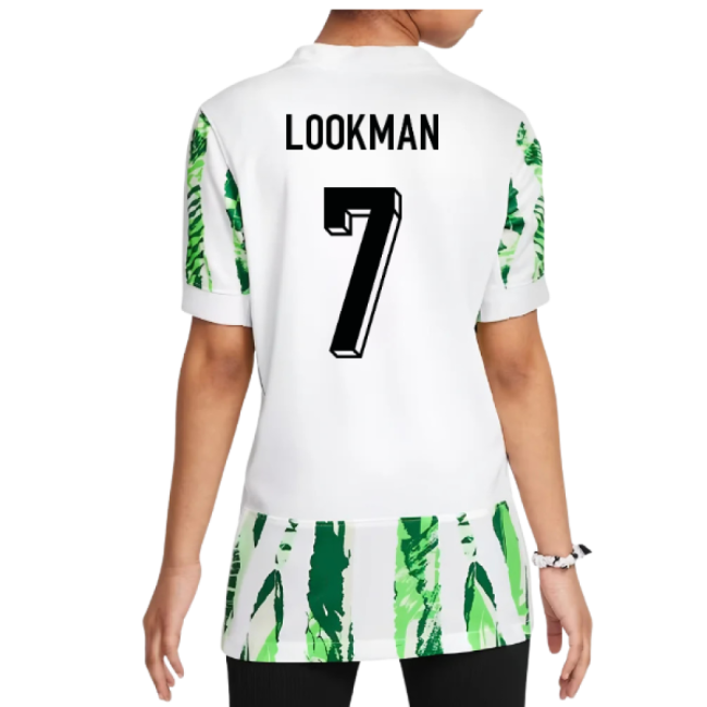 2025-2026 Super Eagles Womens Team Away Jersey (kids) (lookman 7)