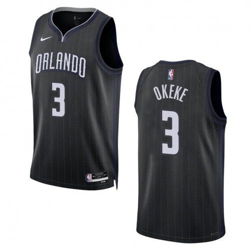 Black Nike Orlando Magic #3 Clippers Jersey - Breathable Material