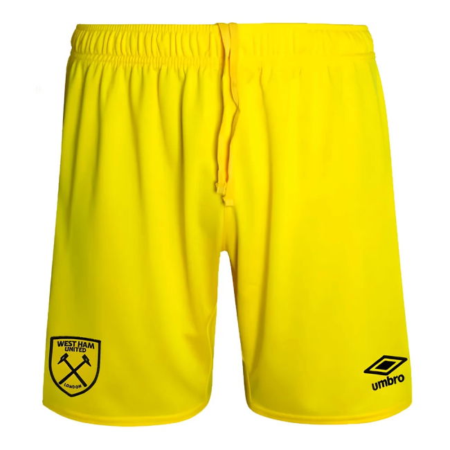 West Ham Goalkeeper official style Shorts 2024-2025 (Junior
