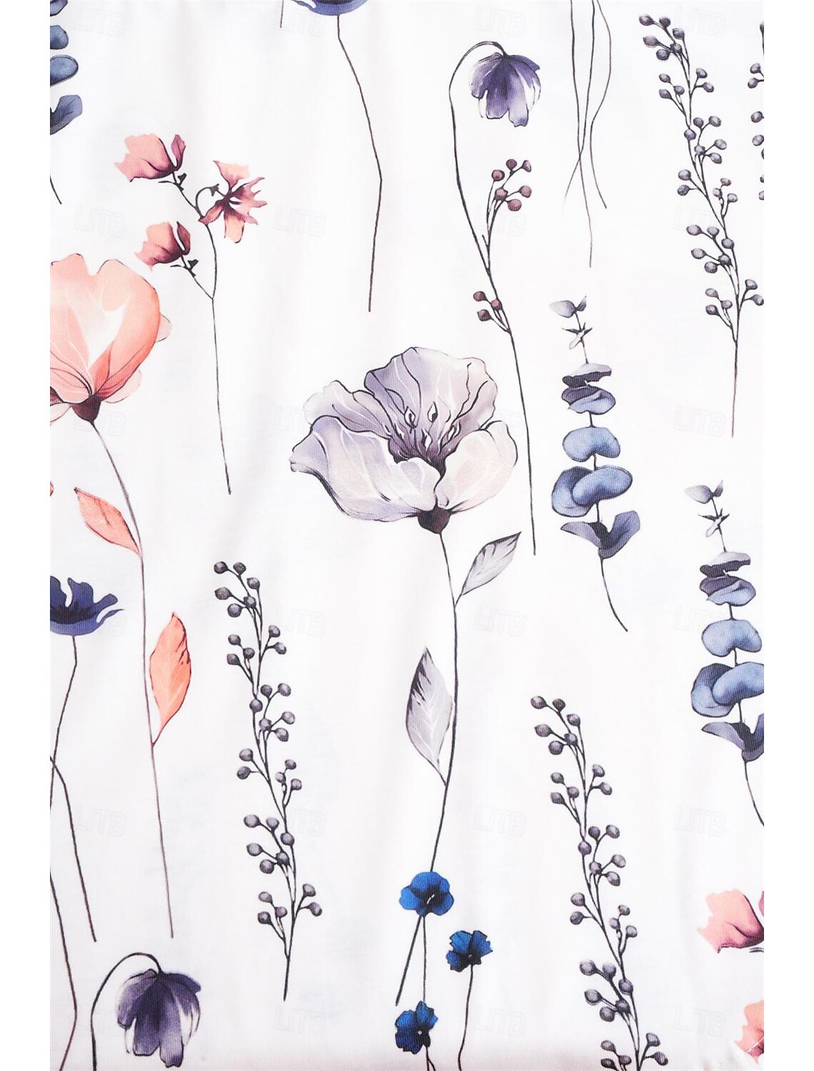 Women's Floral Print Tank Top Pink Blue Sleeveless Adjustable Straps Casual Summer Beachwear Flowy Loose Fit