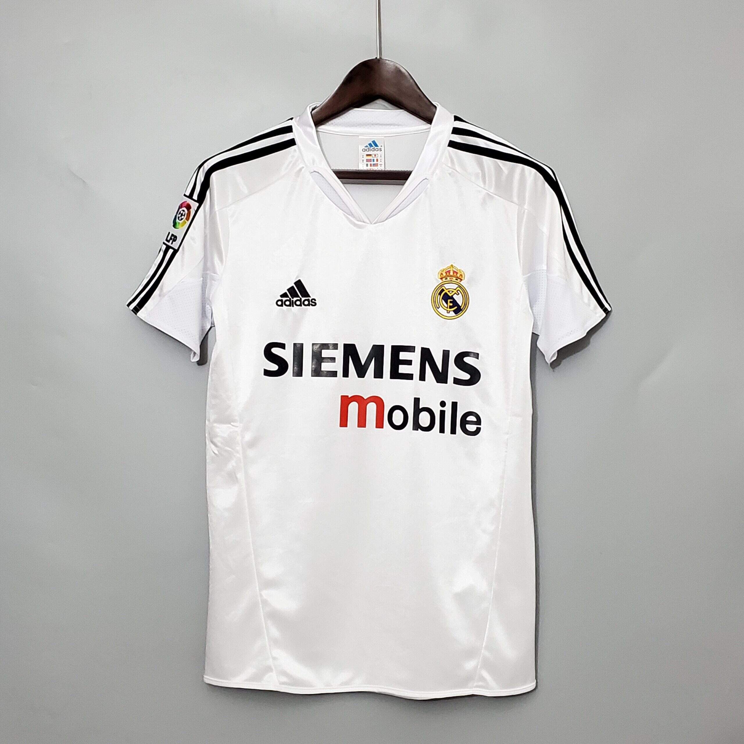 Cheap 2004-2005 Real Madrid Home retro kit