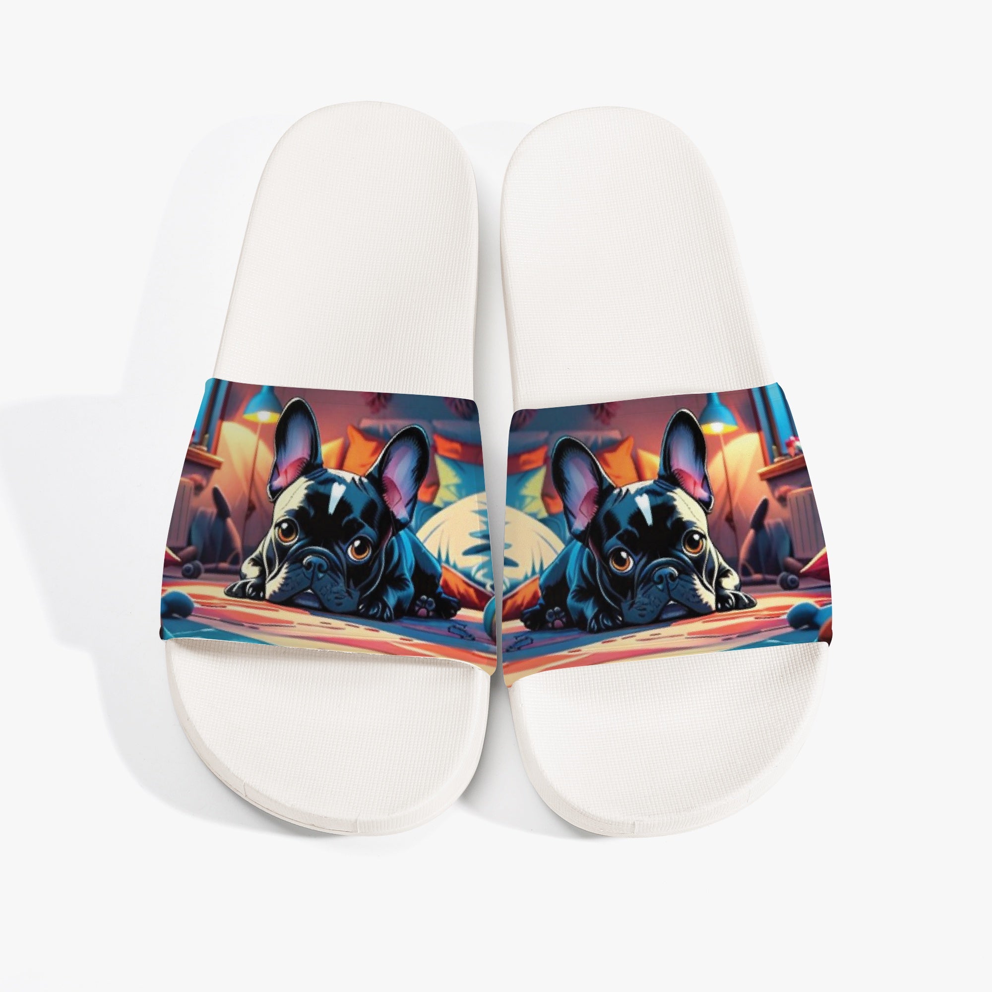 Trendy Michelle - Bulldog Inspired Sandals For Dog Lovers