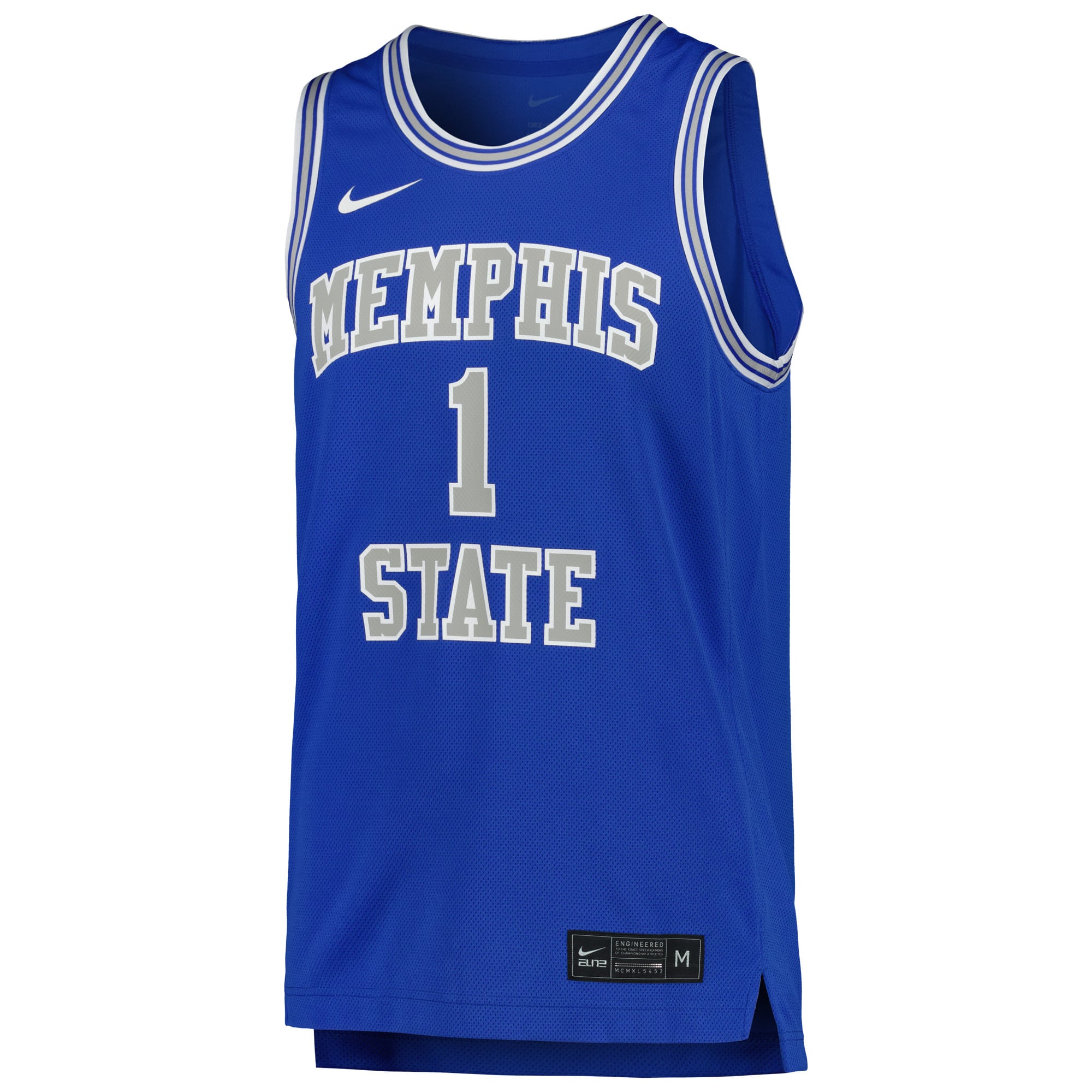 Memphis Tigers Nike Replica Basketball Jersey - Royal