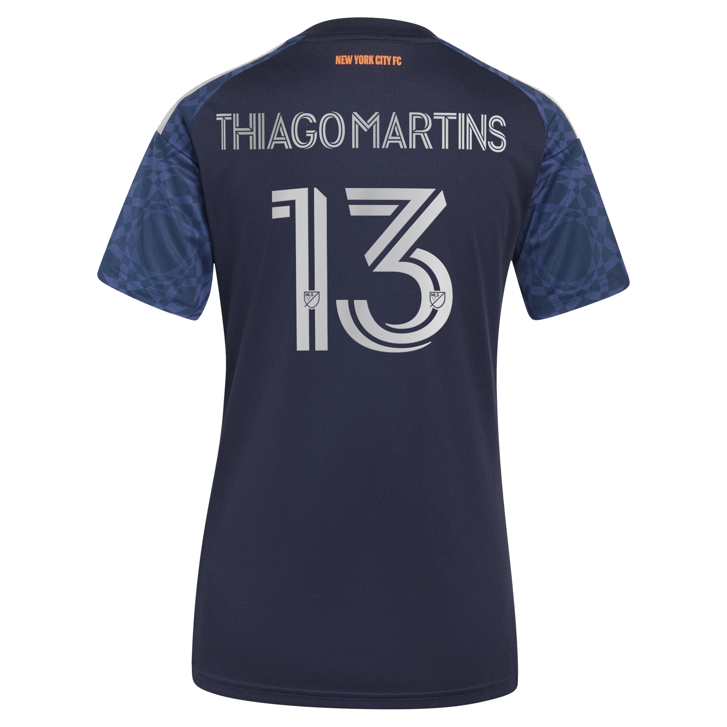 [ESK] Thiago Martins New York City FC Women's 2026 The All Nations Kit Replica Jersey - Blue