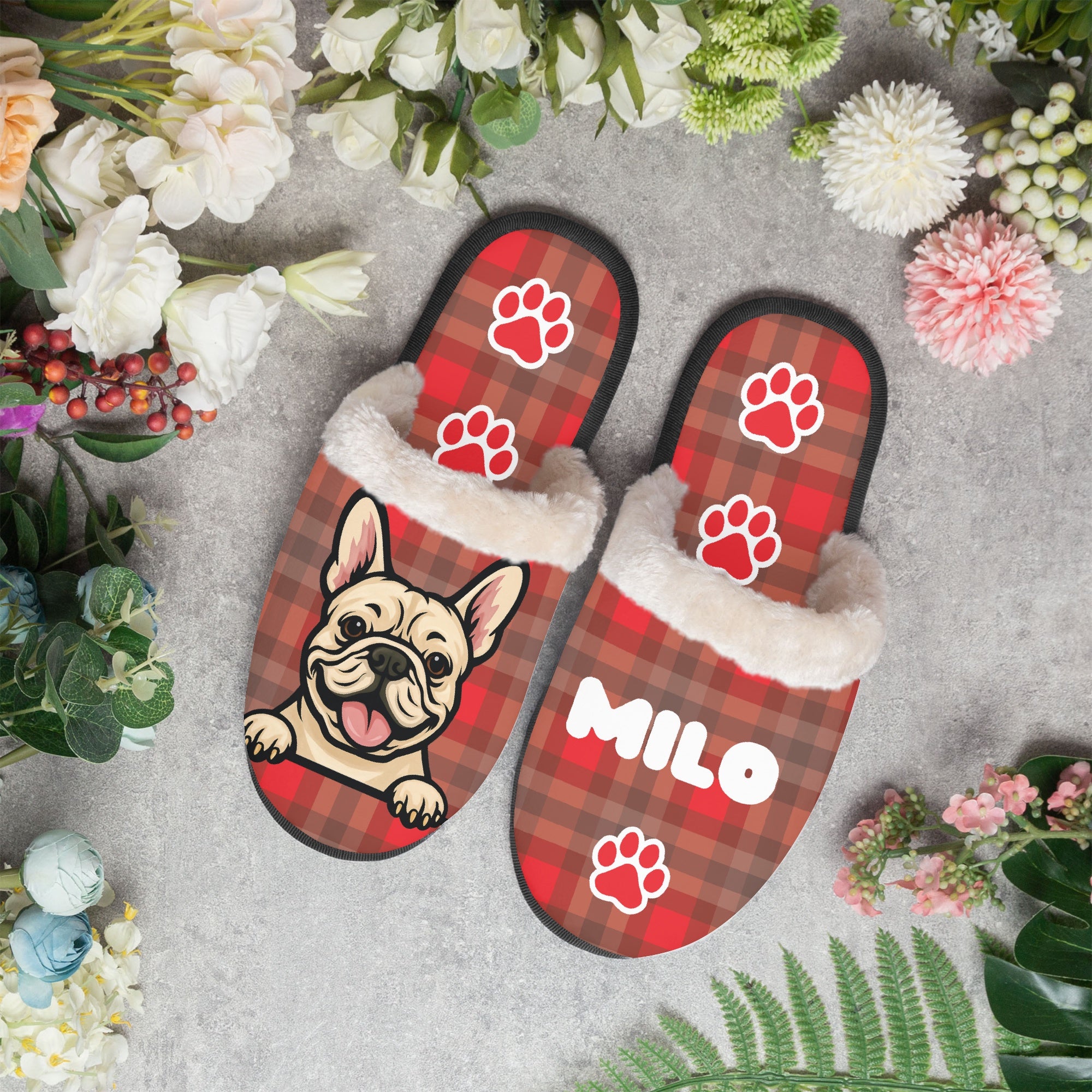 Trendy Maeve - Personalized Cozy Winter Slippers for Street Style