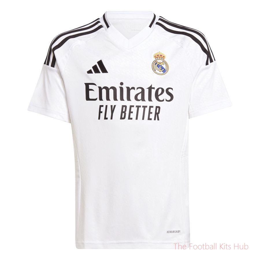 Real Madrid Home Shirt 2024/25 Kids
