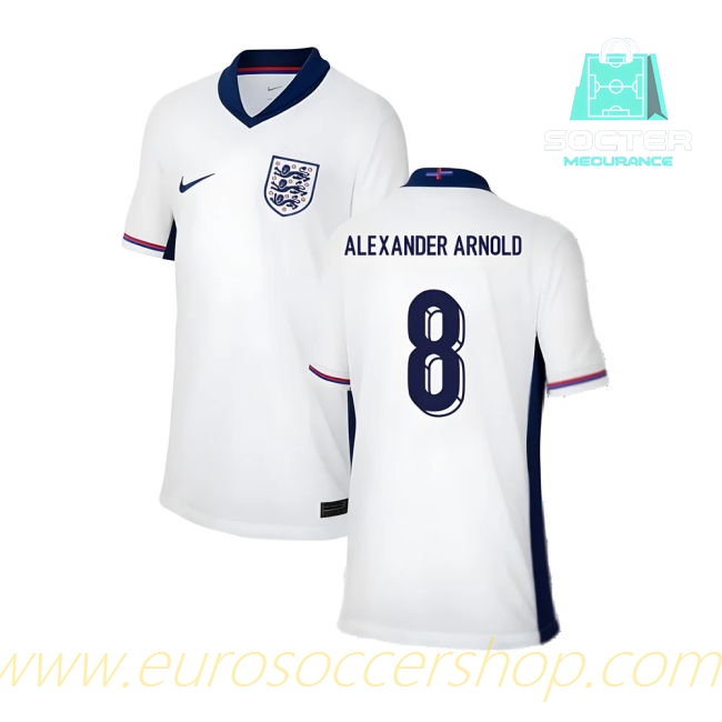 2024-25 Edition England NT Home Football Shirt Kids (Alexander Arnold 8)