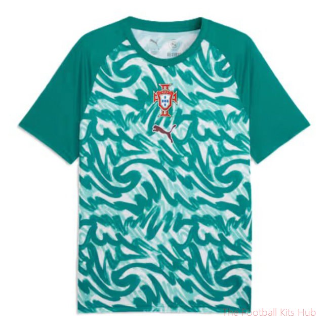 2026-2027 Portugal Warm Up Jersey (Green)