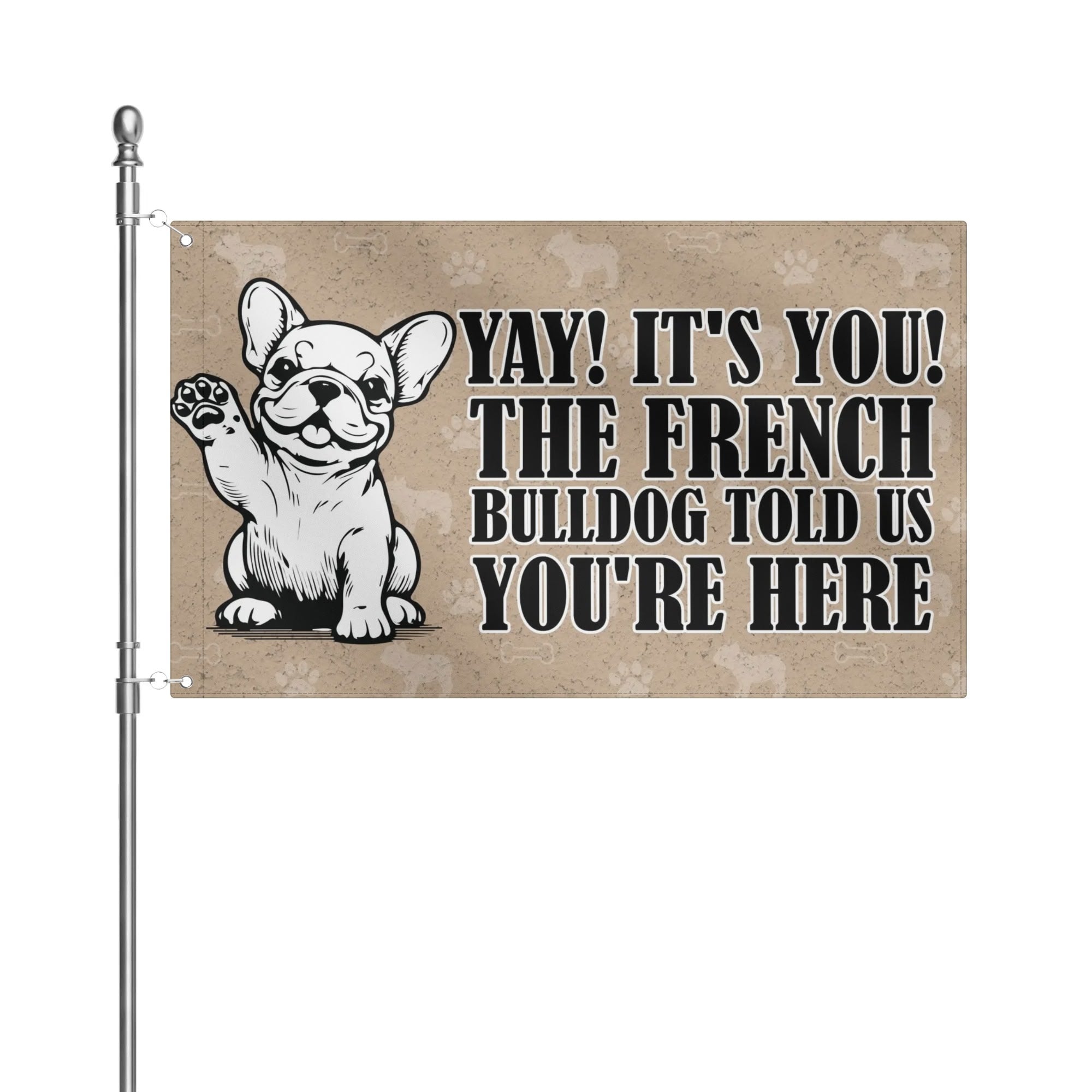 Minimal-Aesthetic Max - Garden Flags For Frenchie Lovers for Home Use