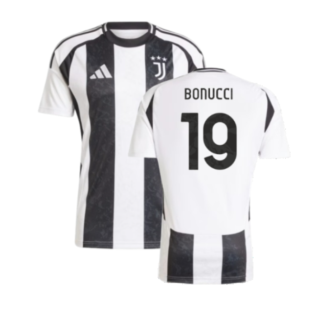 Premium 2024-2025 Juventus Home With Retro Design - Easy Care