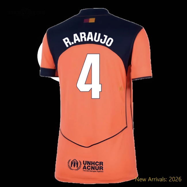 2025-2026 Football Team Womens Elegant Jersey R.araujo Aeroready