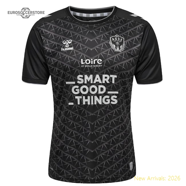 Club Teams,St. Etienne 2022-2023 Saint Third Shirt Match Day Wear