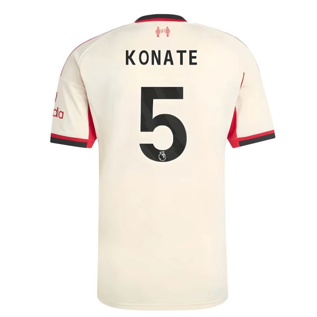 Top Tier Liverpool Konate #5 Latest Edition Devoted Football Kit