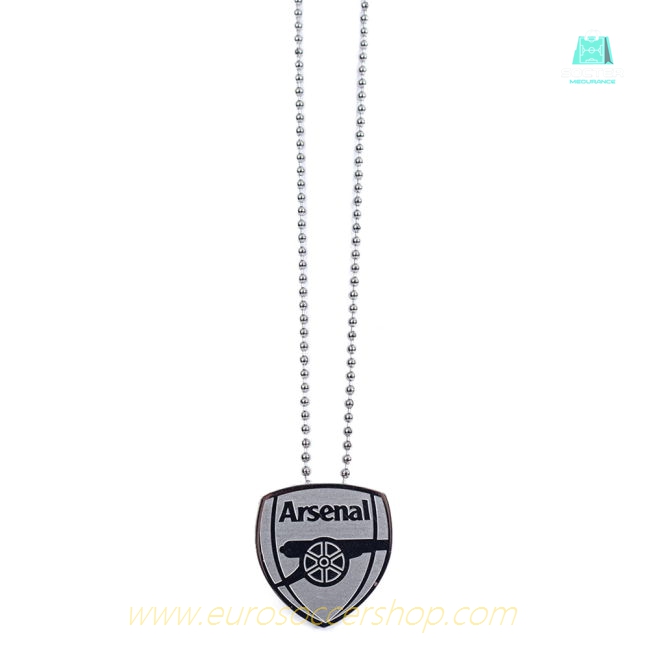 Arsenal FC Stainless Steel Large Pendant & Chain