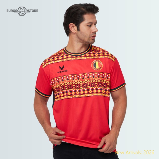 Belgium 2024-2025 Authentic Regular Shirt (bel) Fashion-forward