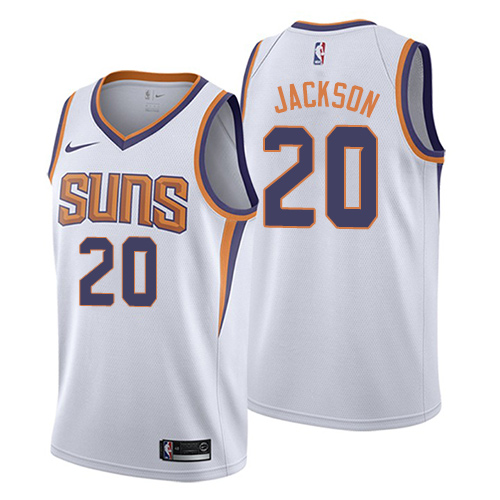 PHX #20 Josh Jackson Premium 2024 Icon NBA Jersey - White Swingman