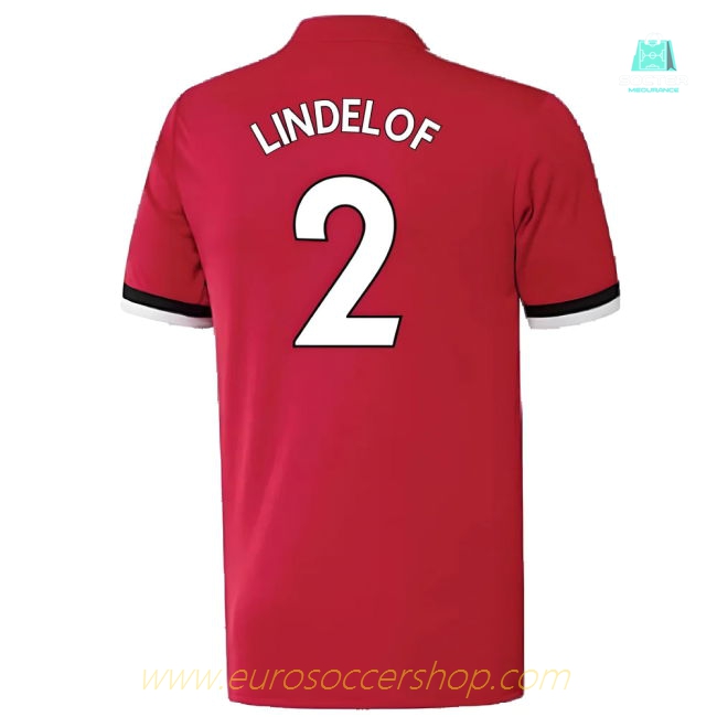Manchester United 2017-18 Home Shirt ((Excellent) 4-5 Year) (Lindelof 2)