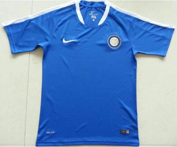 Inter Milan 2015-16 Blue Training Shirt - Official Replica 16430