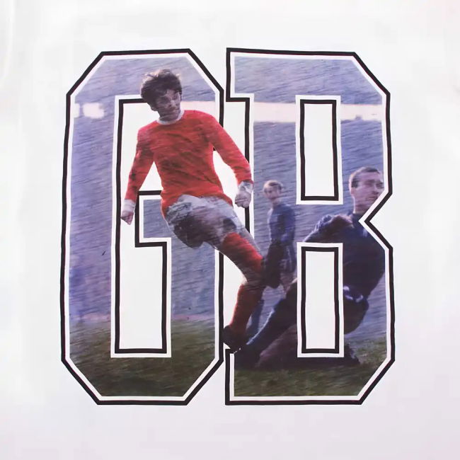 George Best GB1 T-Top (White)