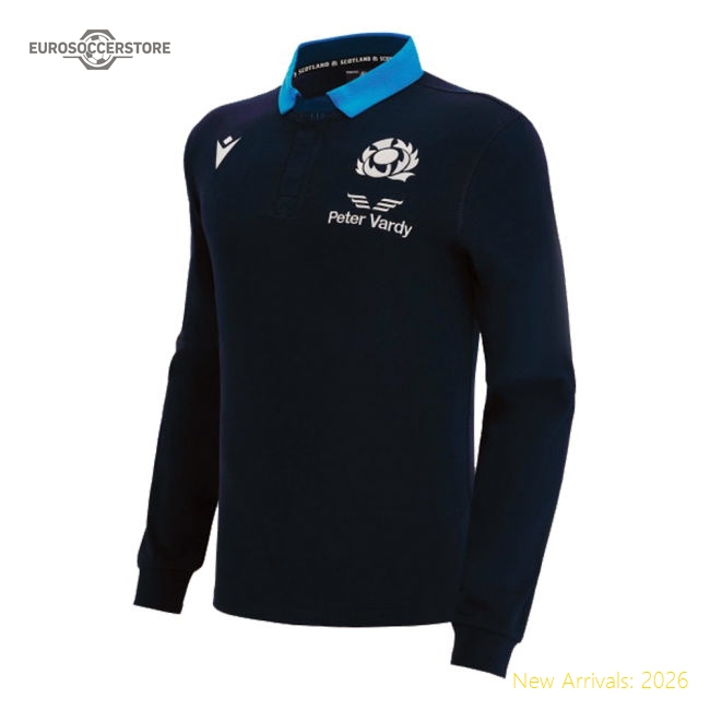 2022-2023 Scotland Rugby Cotton LS Shirt (Kids)