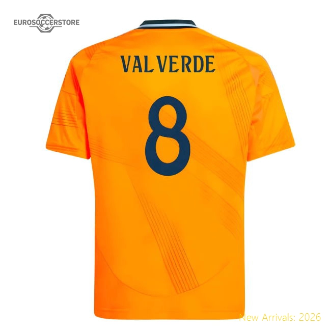 2024-2025 Real Madrid Away Youth Kit (valverde 8) - Great Value