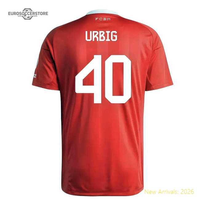 Performance 2025-2026 Bayern Munich Third Goalkeeper Shirt (Pure Ruby) (Urbig