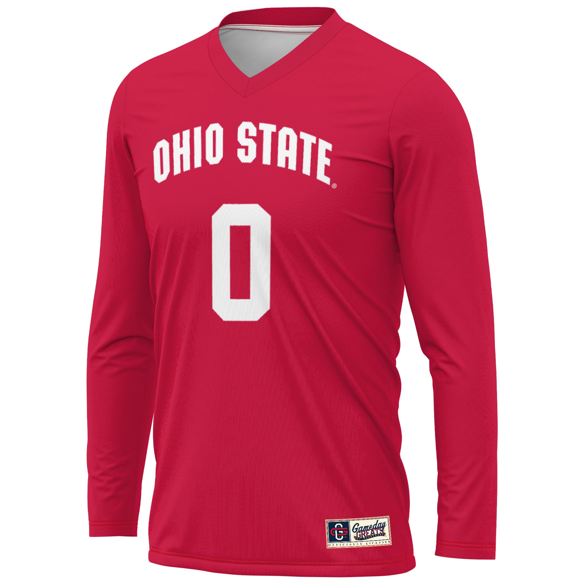 [DDG] Ohio State Buckeyes GameDay Greats Youth Lightweight Women's Volleyball Jersey - Scarlet