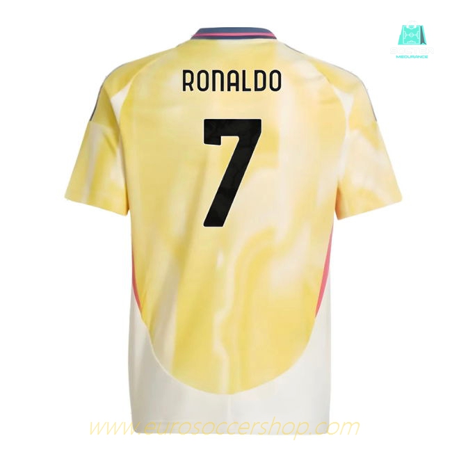 2024-2025 Juventus Away Shirt (Kids) (Ronaldo 7)