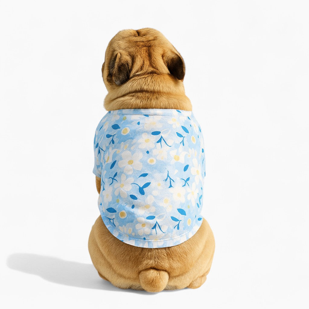 French Bulldog Breezia Frenchie Summer Flower Shirt – Breathable