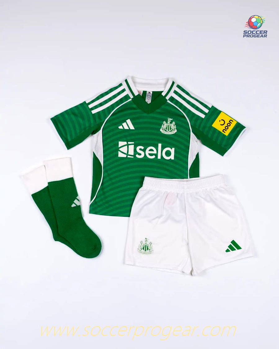 Newcastle Kids Edition Away Football Shirt Football Jersey 2025-26 Edition