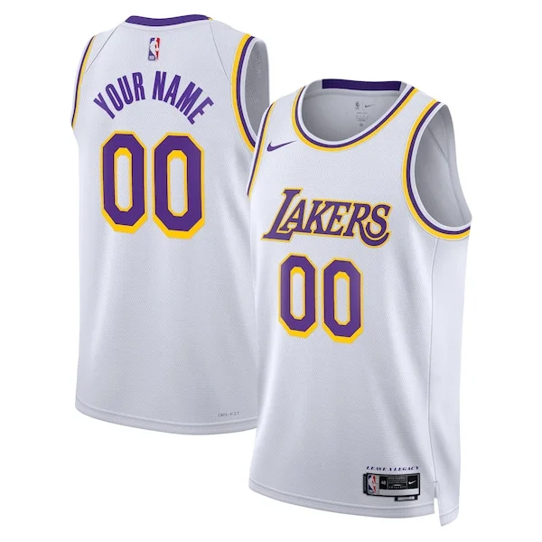 Los Angeles LAL Swingman Jersey - superior vintage - White casual