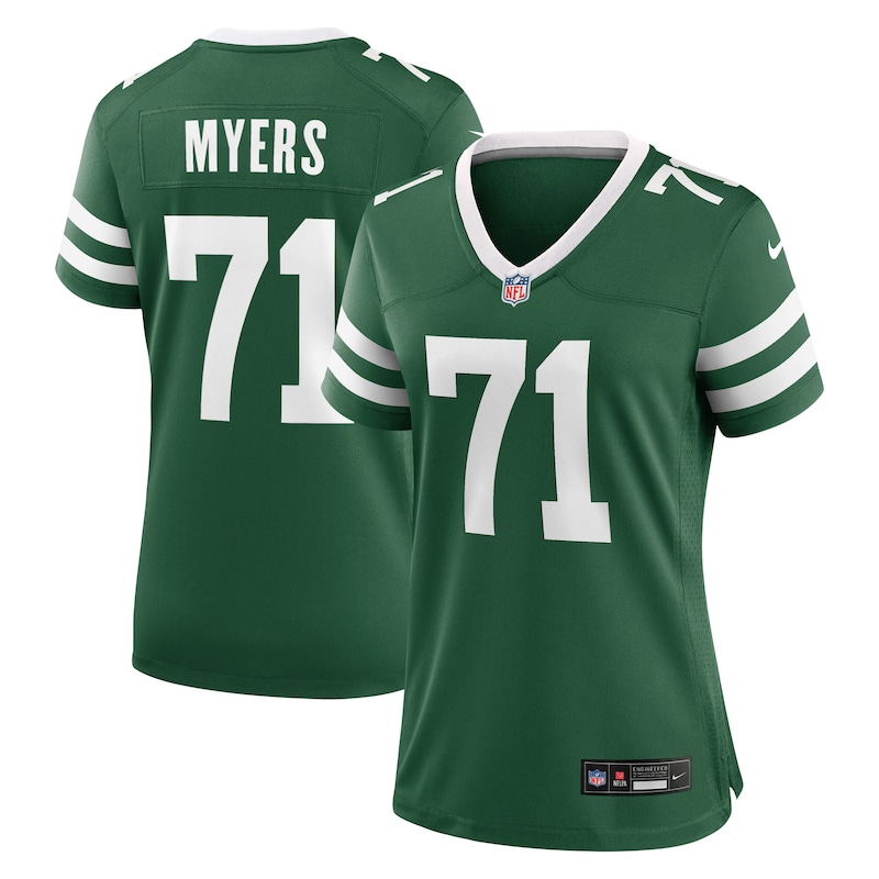 None Josh Myers New York Jets Fan Favorite Team Team Spirit Wear