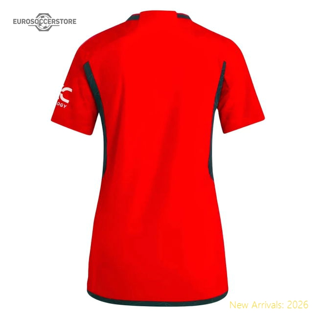 Man Utd Ladies 2023 Home Jersey Shirt Football Fan Football Fan Gear