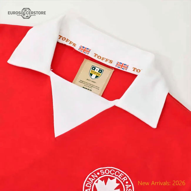 Canada National Team Jersey 1970S Retro Football Small - 36-38