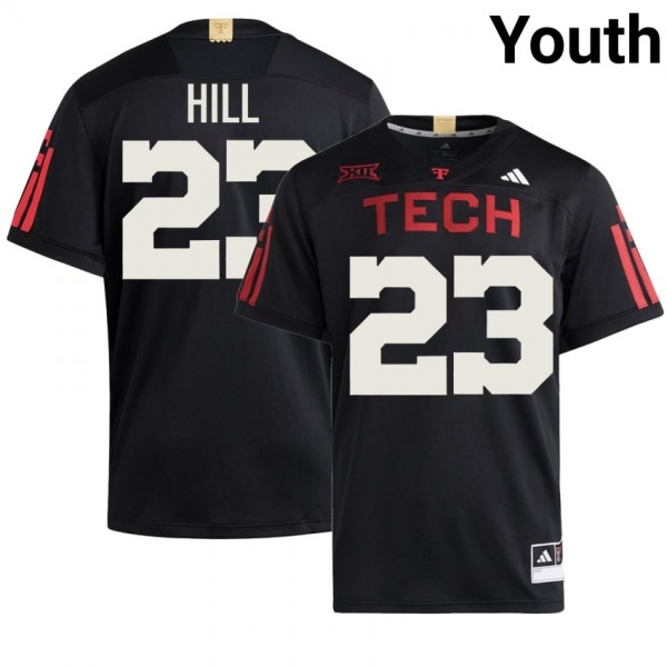 Youth(kids) Ncaa Team #23 Adam Hill Pro Football Jersey