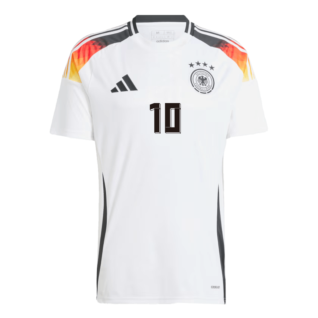 Moisture Wicking UEFA Euro 2024 Germany Home MUSIALA 10 Soccer Jersey