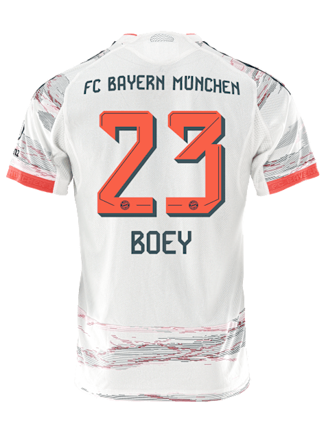 FC Bayern Munich Patch 2025-2026 Bun Away Jersey – Authentic Shirt