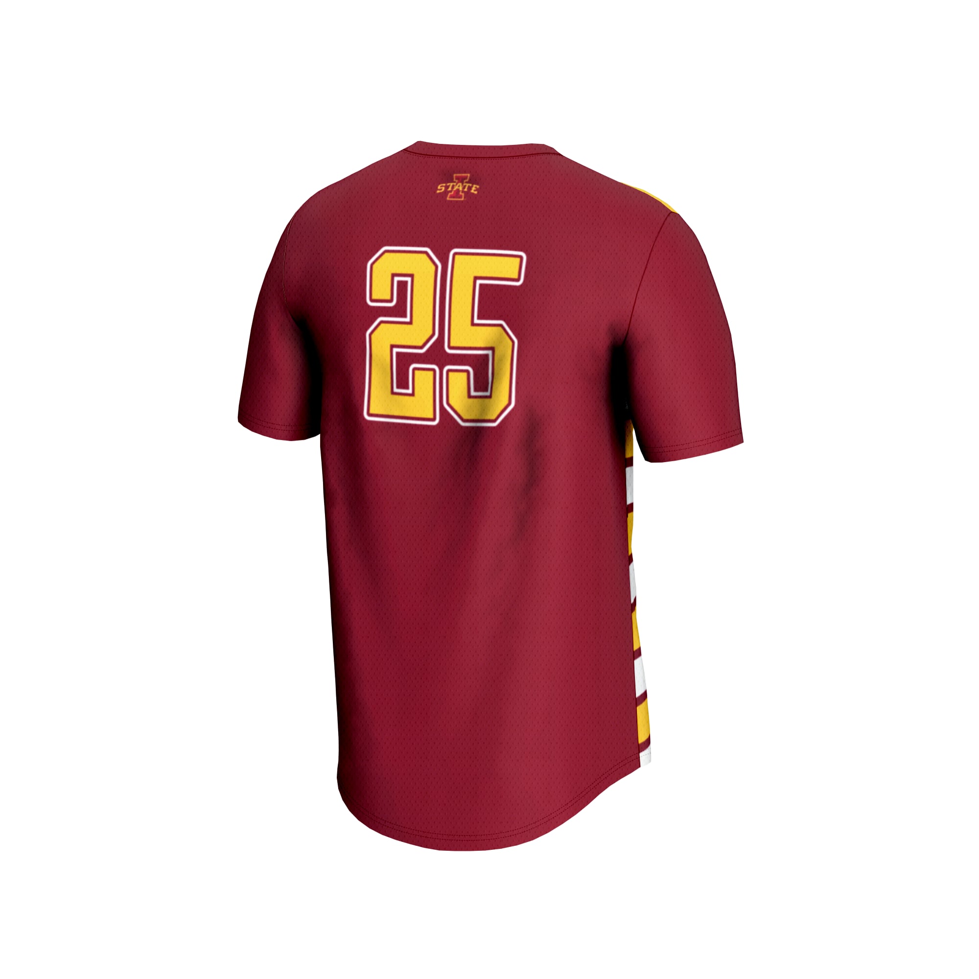 #25 Iowa State Cyclones GameDay Greats Youth Lightweight Soccer Fashion Jersey - Cardinal