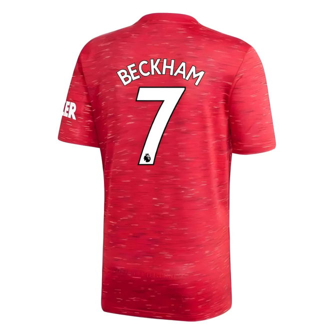 2020-2021 Man Utd Shirt (BECKHAM 7) | Great Deal | Premium Quality