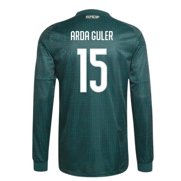 [DDJ] 2026 2027 Real Madrid Long Sleeve Shirt Guler Away Authentic Kit (Arda 15)