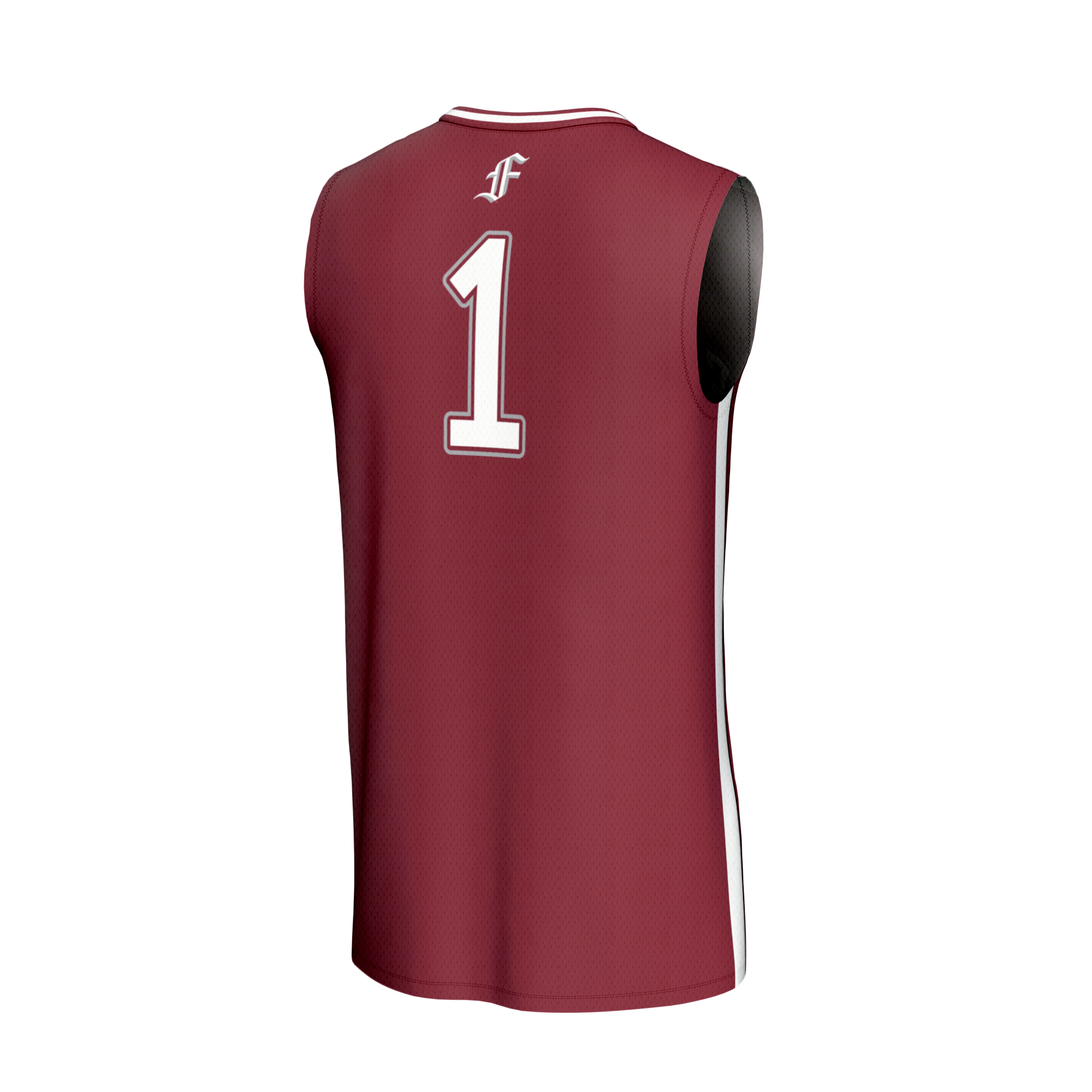 [NJP] Fordham Rams GameDay Greats Youth Lightweight Collegiate Basketball Fashion Jersey - Maroon