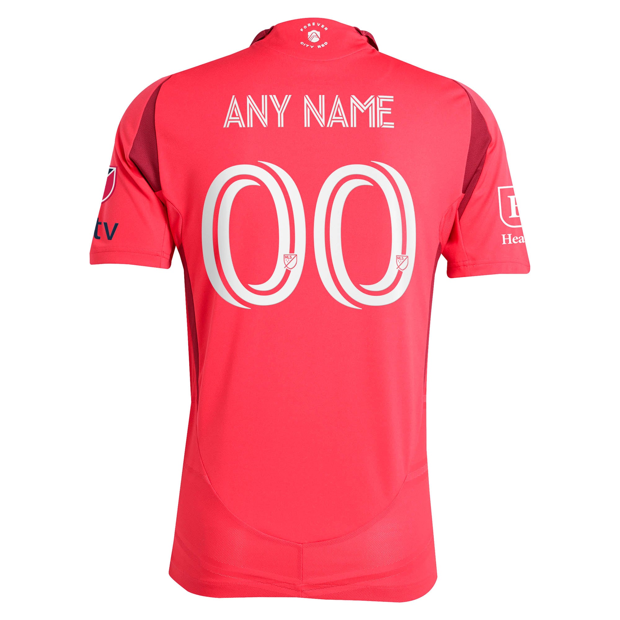 [SJH] St. Louis CITY SC 2025 Forever CITY Red On-Field Authentic Custom Jersey - Red